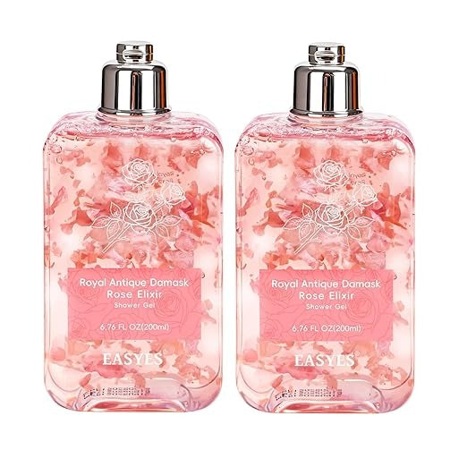 EASYES Royal Antique Damask Rose Elixir Shower Gel
