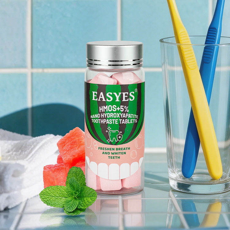 EASYES HMOS + 5% Hydroxyapatite Toothpaste Tablets