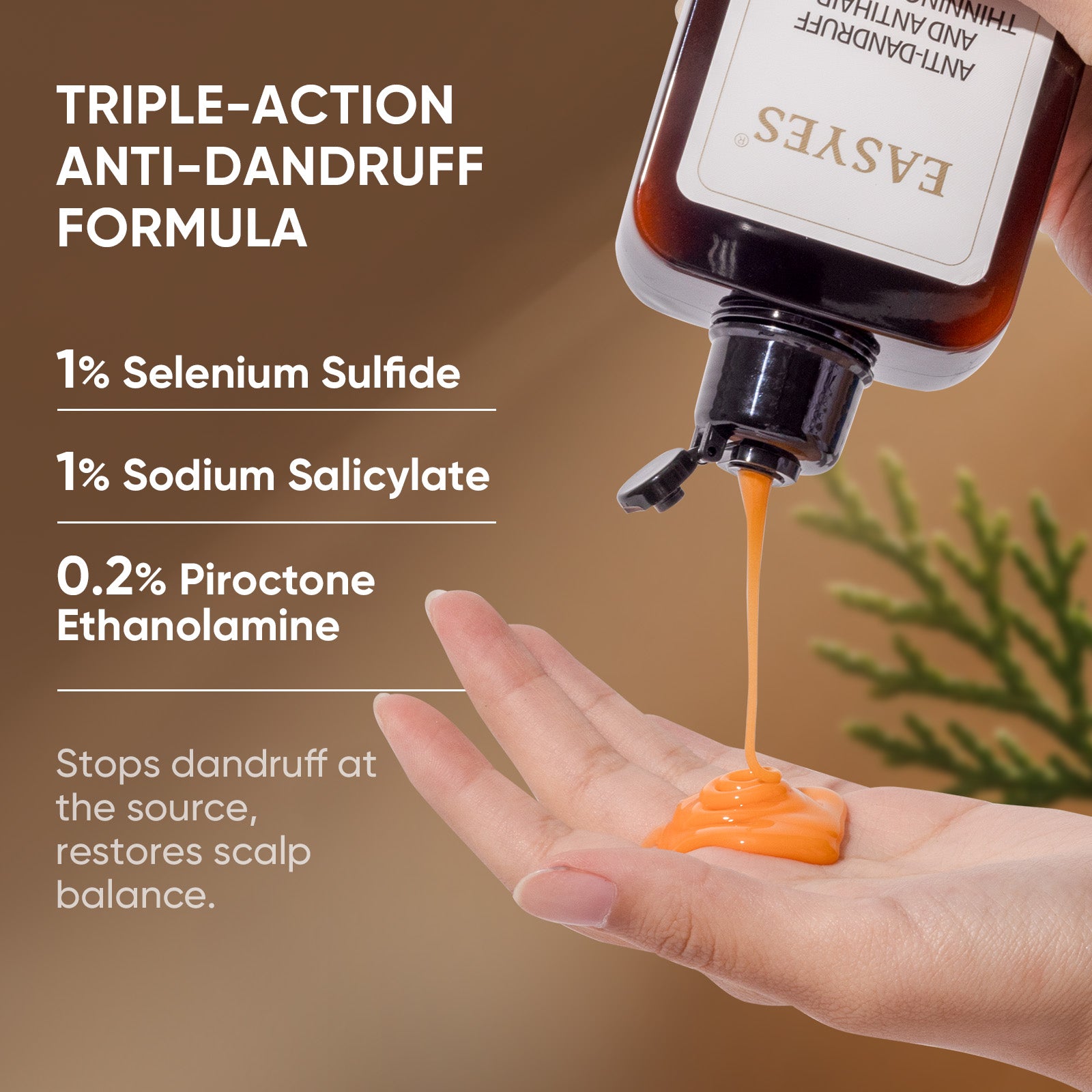 Easyes Anti-Dandruff And Anti-Hair Thinning Shampoo