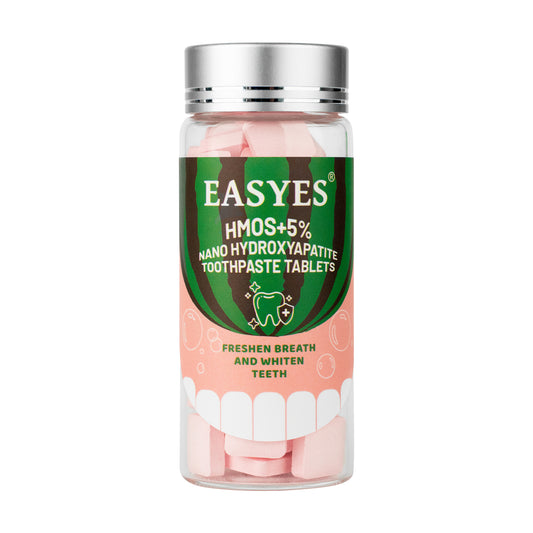 EASYES HMOS + 5% Hydroxyapatite Toothpaste Tablets