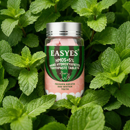 EASYES HMOS + 5% Hydroxyapatite Toothpaste Tablets