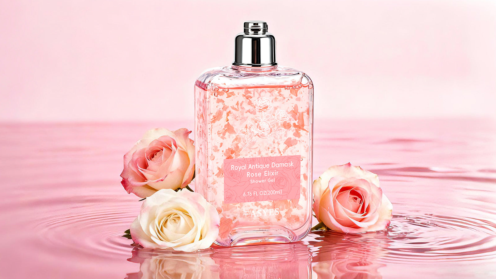 Easyes Royal Antique Damask Rose Elixir Shower Gel – EASYES